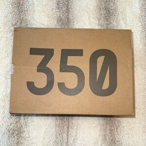 Yeezy Boost 350 V2 “Black Red / Bred” Original Shoe BOX ONLY– Size 9.5